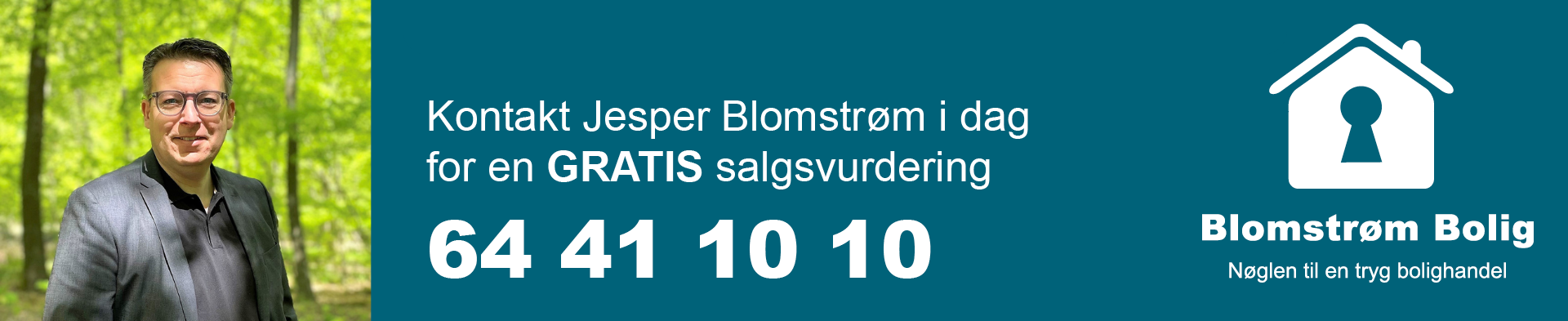 Bestil boligvurdering fra Blomstrøm Bolig, fast lavt salær, Middelfart, Ejby, Nørre Aaby